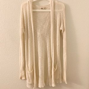 Hollister open stitch cardigan
